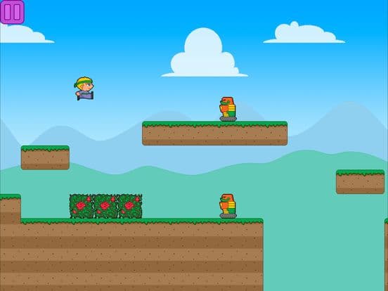 Villagers vs Robots Run screenshot 2