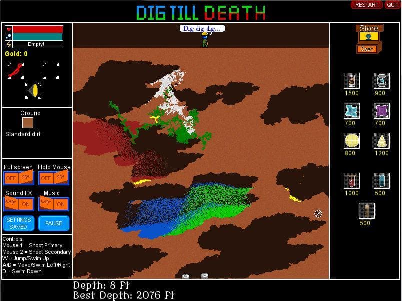 Dig Till Death