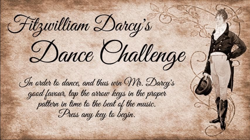Fitzwilliam Darcys Dance Challenge screenshot 2