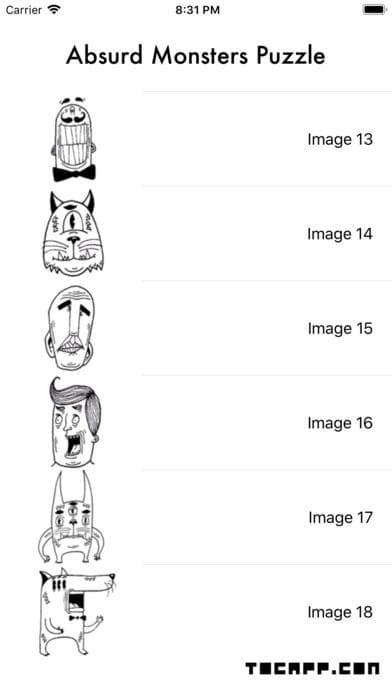 Absurd Monsters Puzzle - Wear screenshot 6