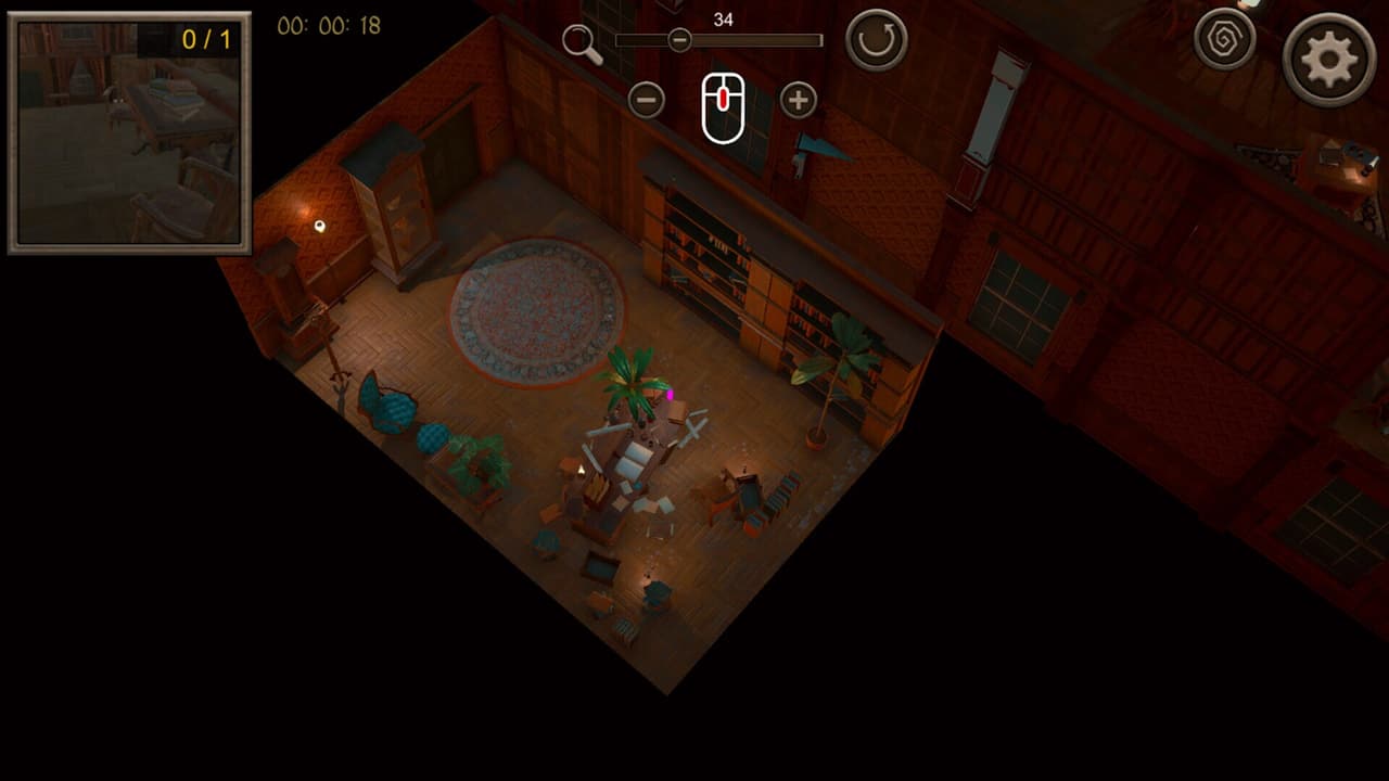 Hidden Old House Top-Down 3D screenshot 4