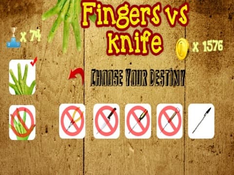 Fingers vs Knife screenshot 2