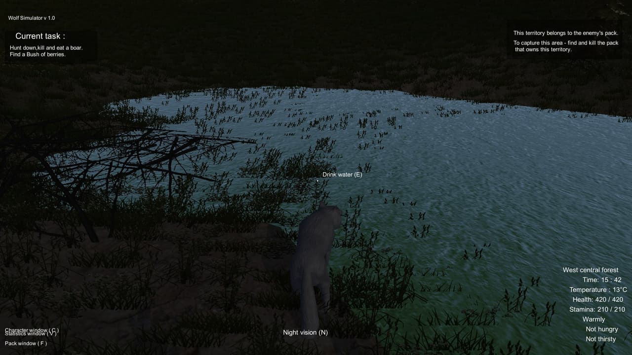 Wolf Simulator screenshot 4