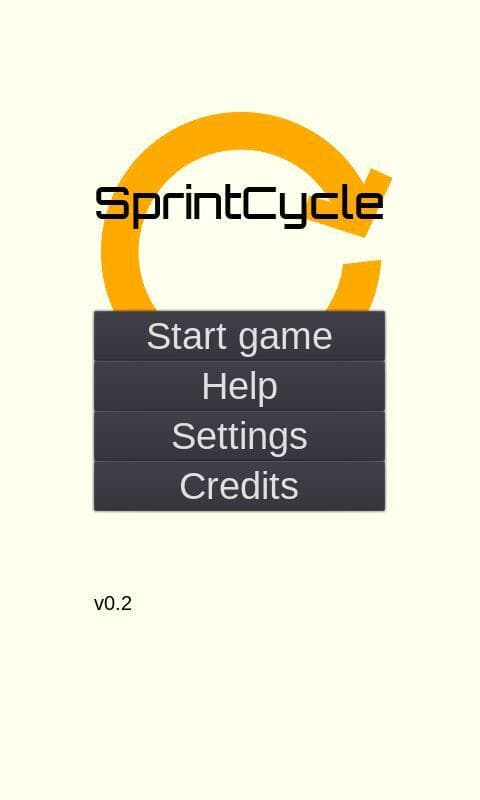 SprintCycle screenshot 2