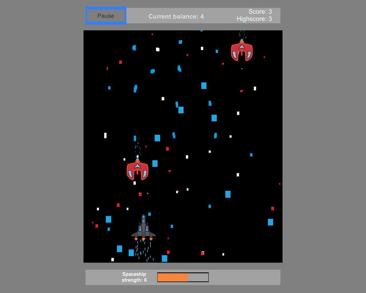 Space Fighter (itch) (AlArGames) screenshot 3