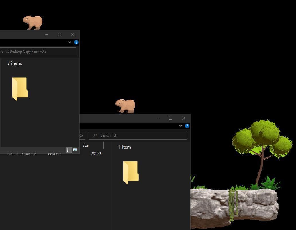 Desktop Capybara Farm screenshot 3