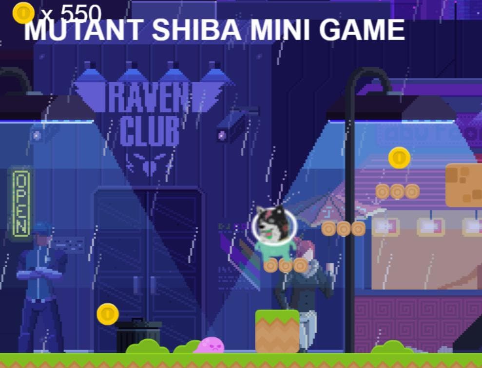 MUTANT SHIBA MINI GAME
