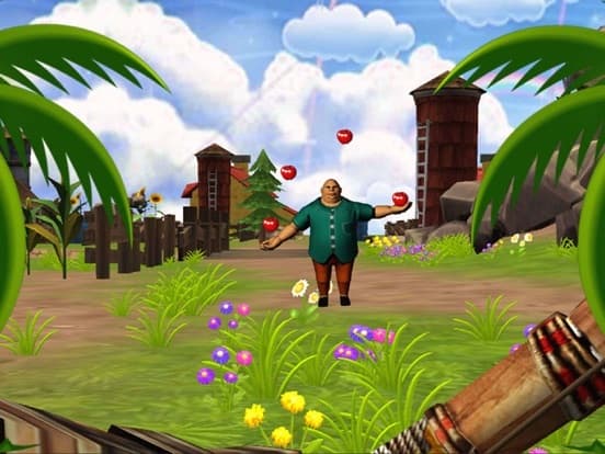 Apple Shooter 3D. Super Fruit Shooting Archery HD Game screenshot 2