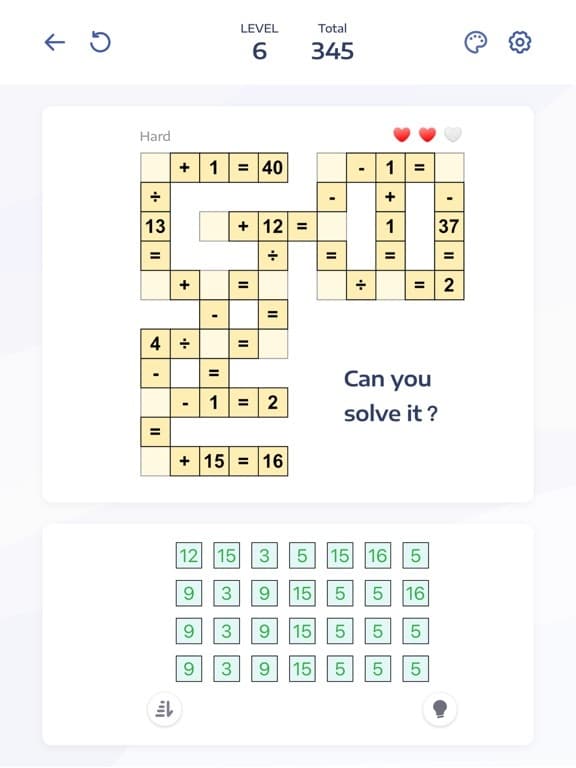 Math Puzzle Games - Cross Math screenshot 4