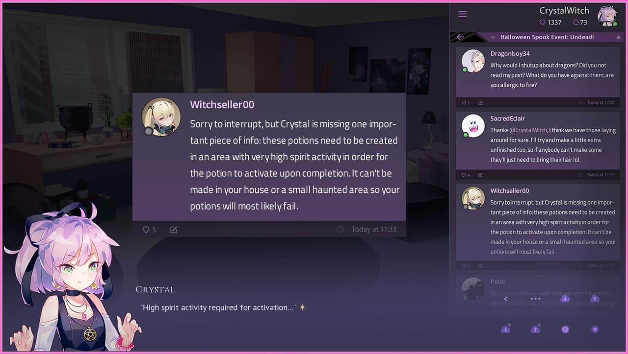 Crystal the Witch screenshot 4
