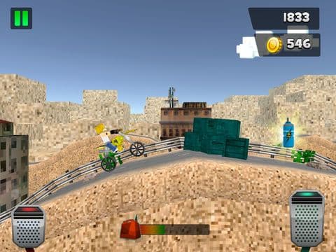 Cubikes | Desert Dirt Bikes Racing & Crafting Game For Free