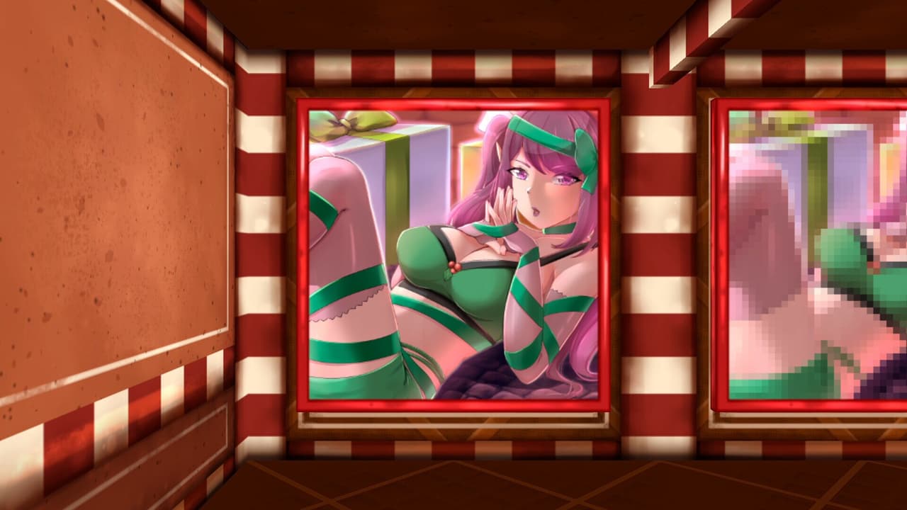 Elves Christmas Hentai Puzzle screenshot 4