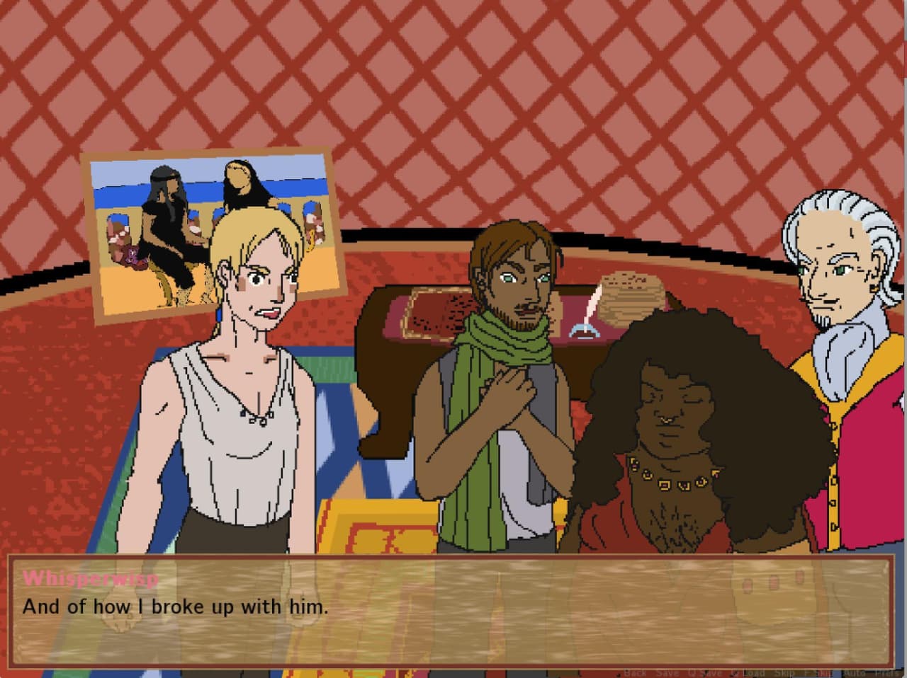 The Black Cloth Painting screenshot 2