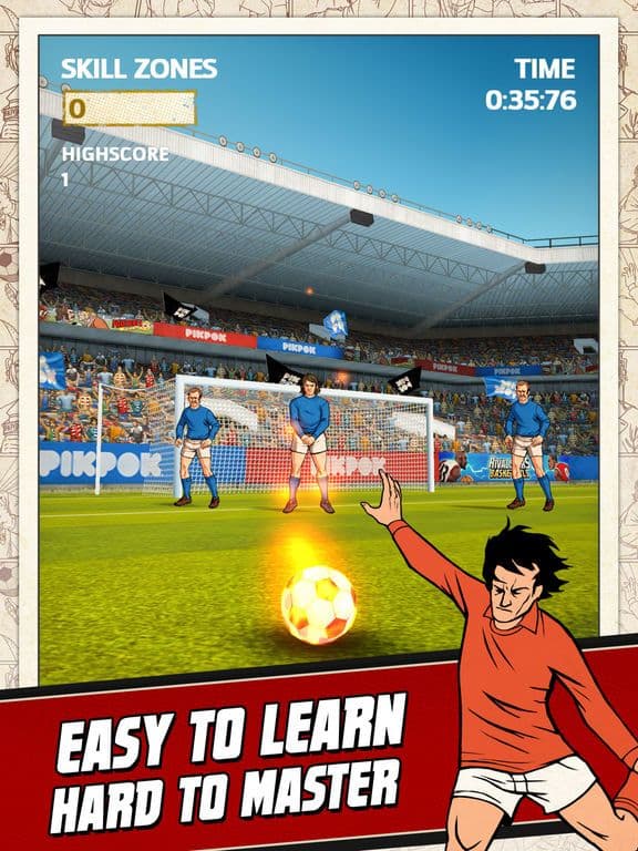 Flick Kick Football Kickoff screenshot 3