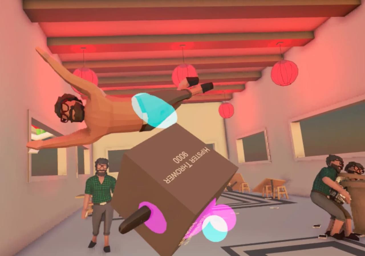 Hipster Toss VR (VIVE) - PunchesBears Tech Demo