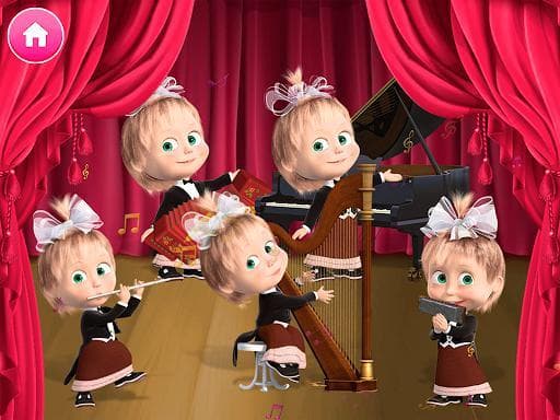 Masha and the Bear. Games for kids screenshot 3