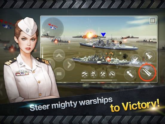 WARSHIP BATTLE:3D World War II screenshot 6