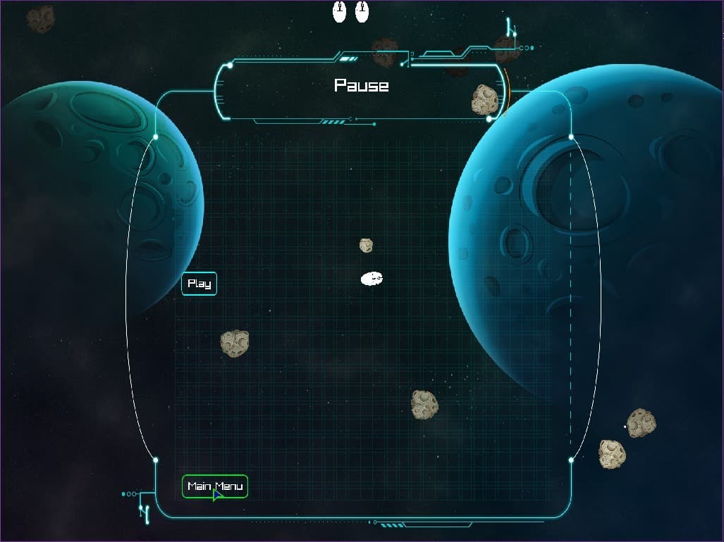 Asteroids (itch) (TopoArania) screenshot 2