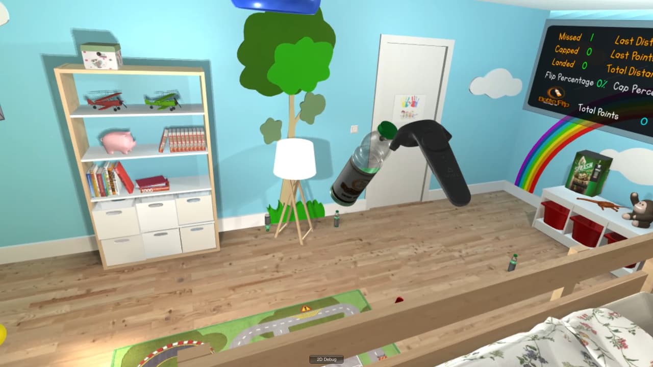 Bottle Flip Challenge VR screenshot 3