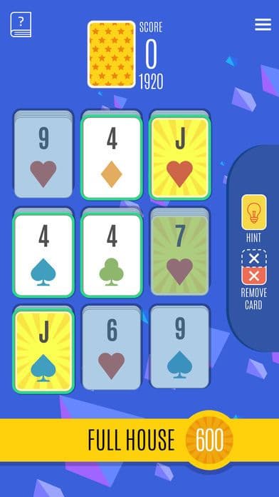 Sage Solitaire Poker screenshot 2