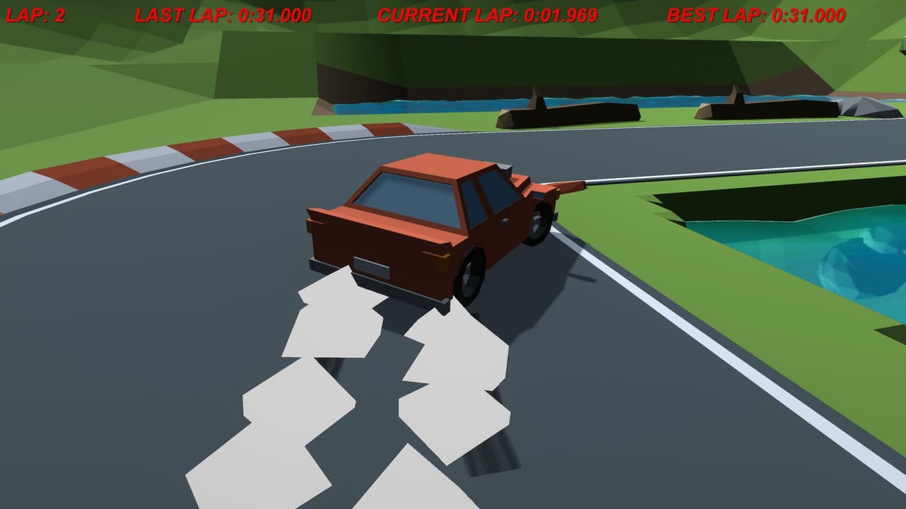 Low Poly Racing (Prioneto Games) screenshot 4