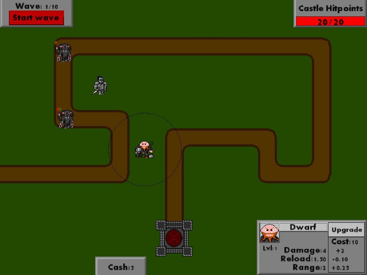 Castleguard TD screenshot 2