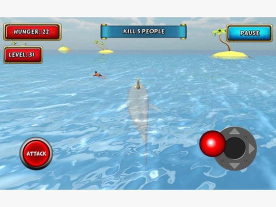Shark Sim Beach Killer screenshot 4