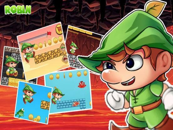 Robin Jungle World -Jump N Run screenshot 2