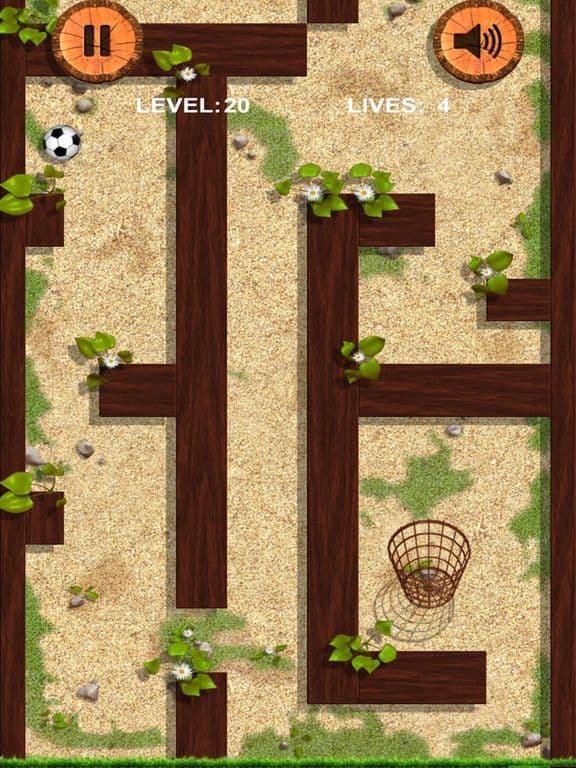 Ball and basket. Ball and wall screenshot 5