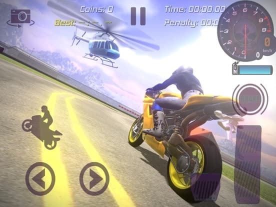Dirt Bike Rider Stunts Race 3d screenshot 2