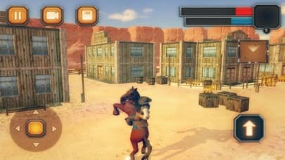 Wild West Cowboy-Rodeo Horse