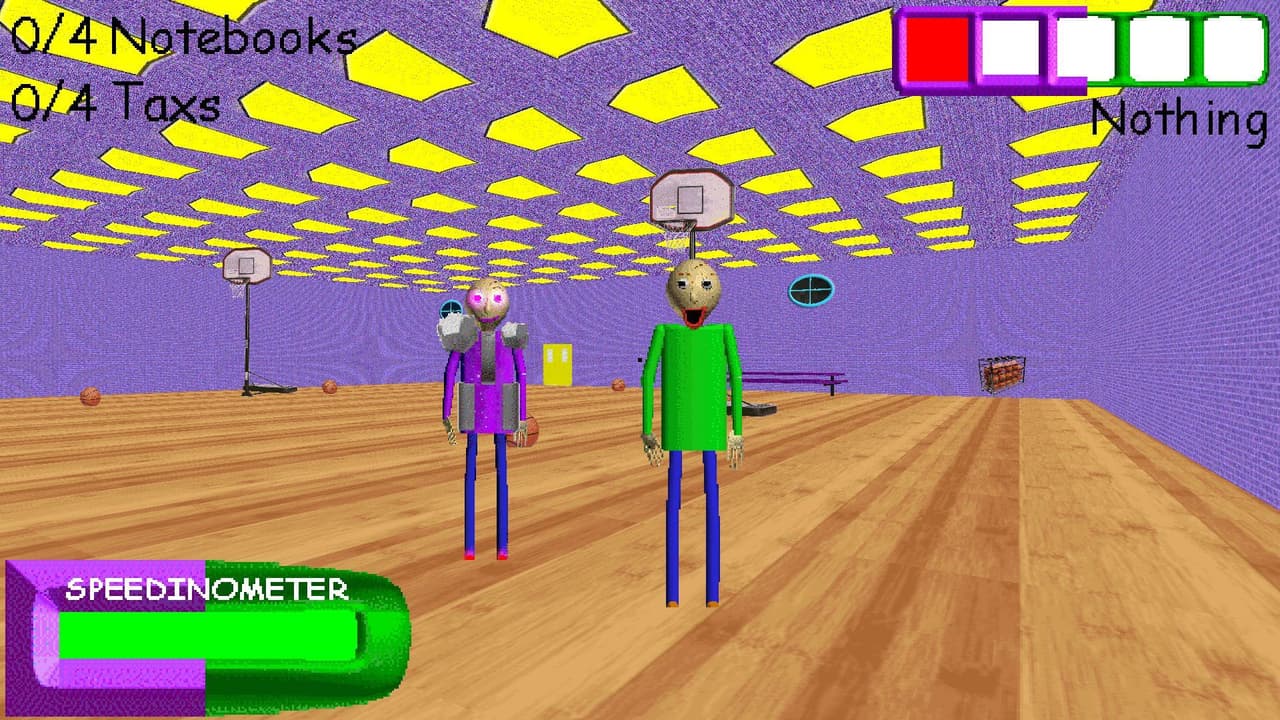 Retro helps Baldi!