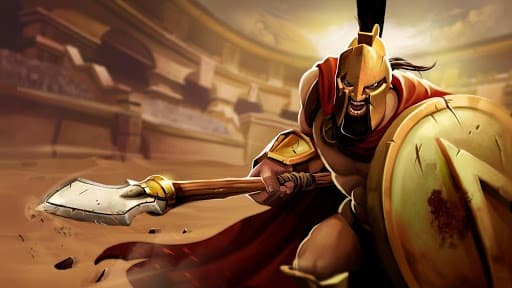 Gladiator Heroes Clash: Fighting and Strategy game screenshot 5