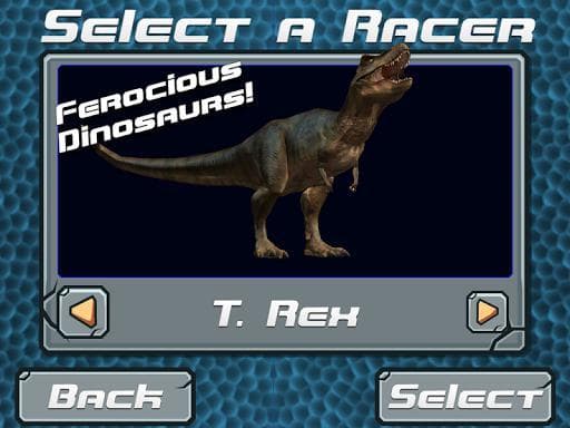 Jurassic Racer Dinosaur Racing