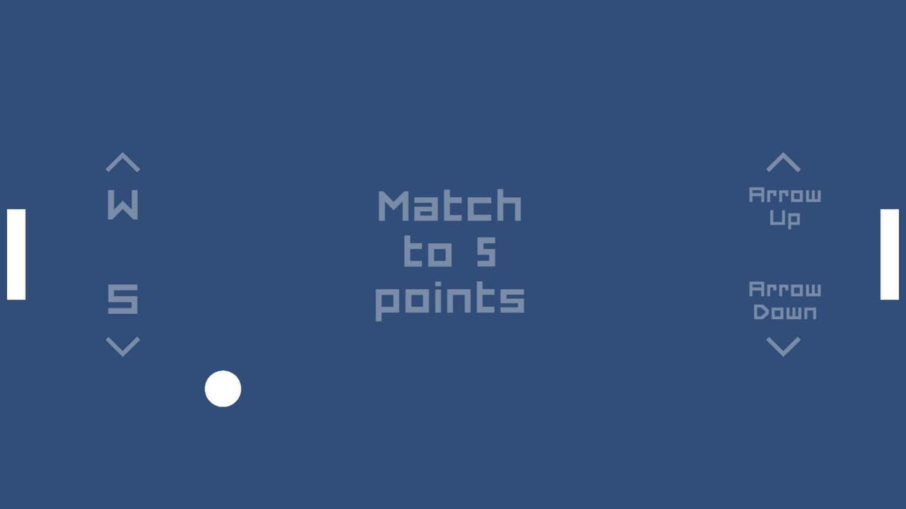 Pong (itch) (Diego Gandolfo) screenshot 3
