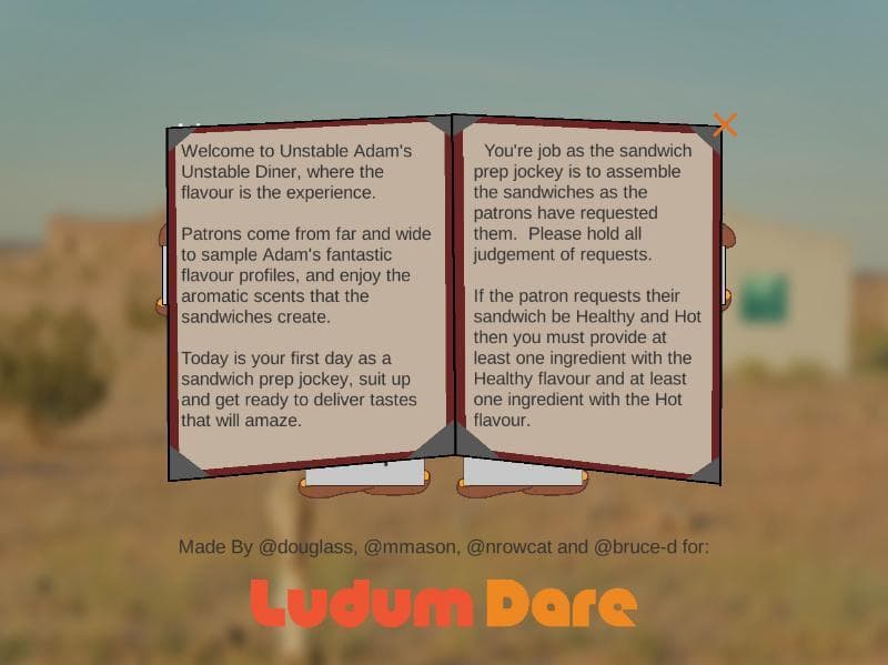 Unstable Adams Unstable Diner screenshot 3