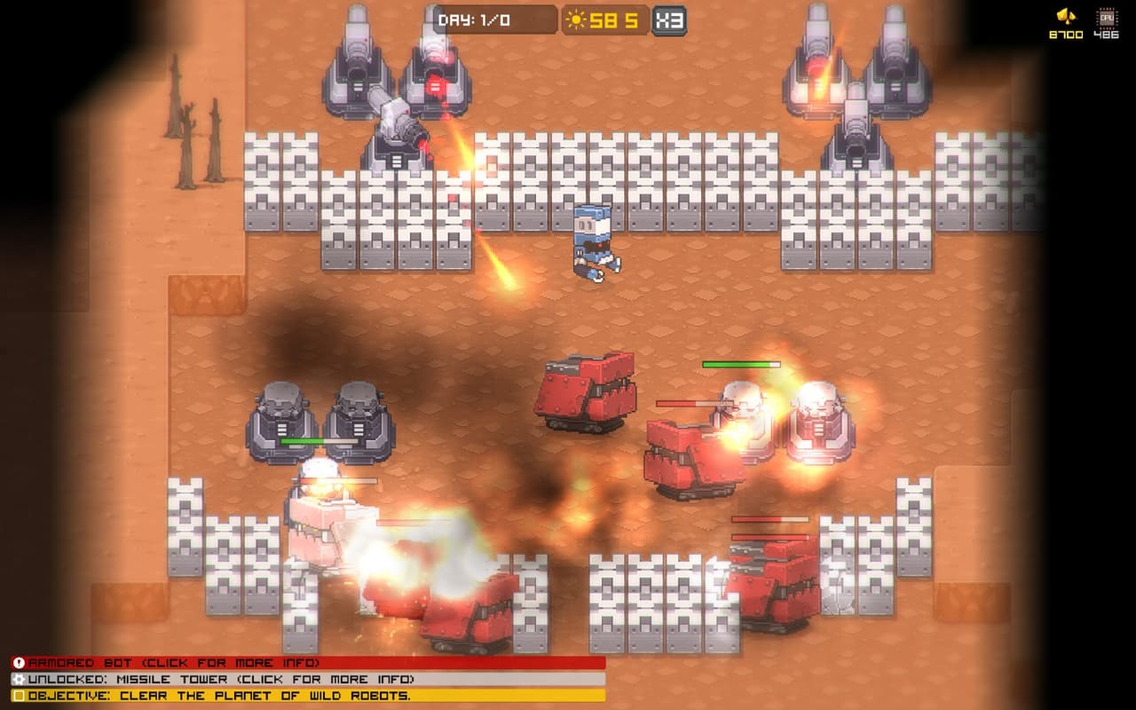 Freaking Meatbags (itch) screenshot 2