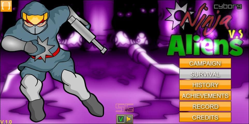 Cyborg Ninja vs Aliens screenshot 2