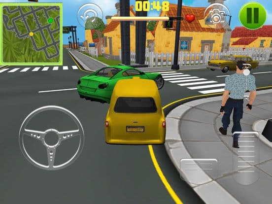 Real Taxi 3d Car Parking Simulator screenshot 4