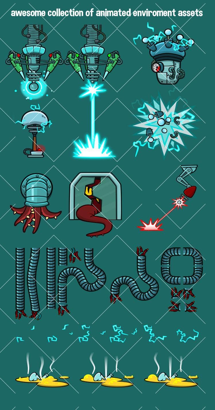 Mega laboratory scene creation kit screenshot 2