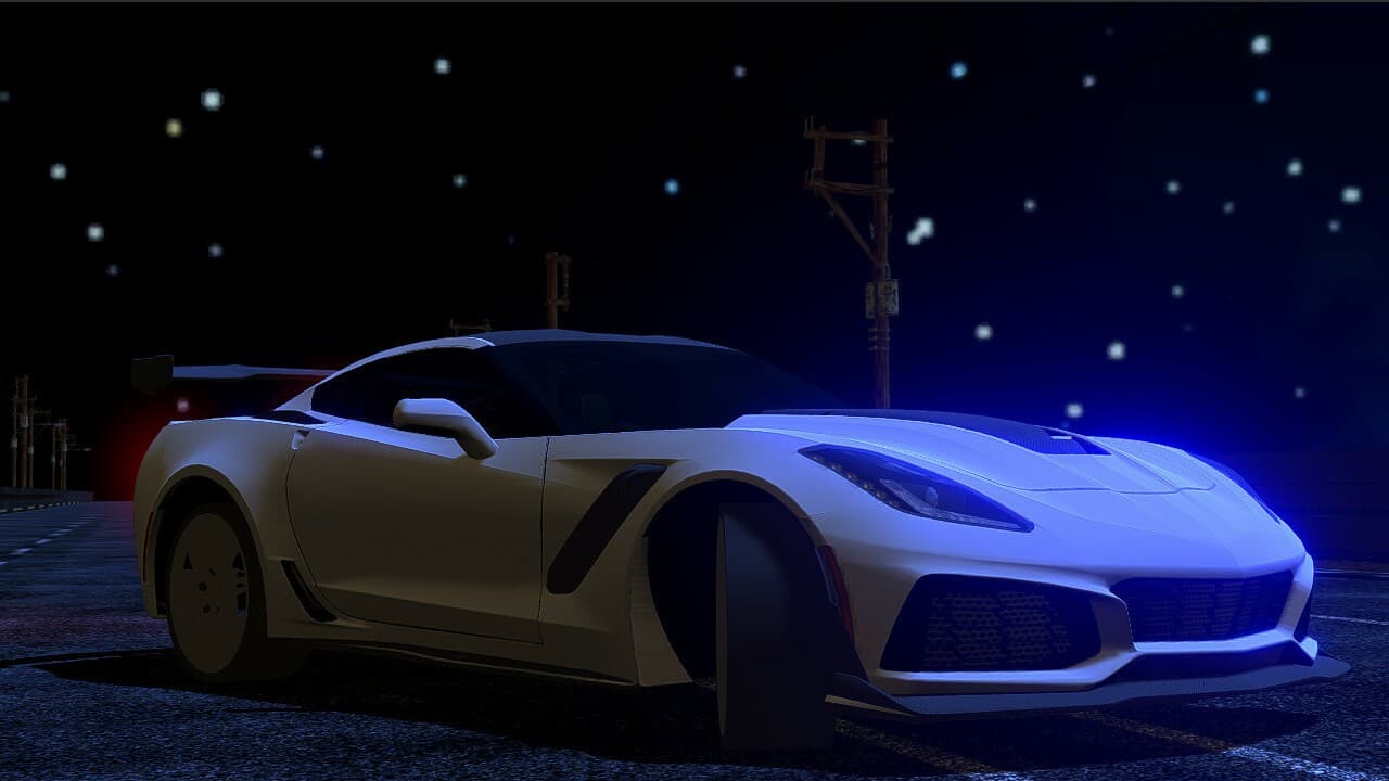 Retrowave Need for Speed Drift screenshot 3