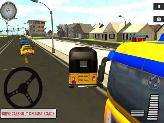 Auto Rickshaw Driving Pro screenshot 3