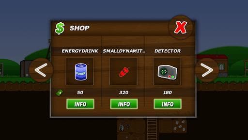 Treasure Miner - A free mining adventure