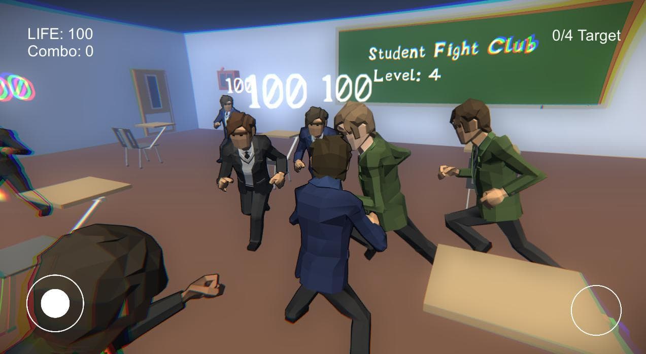 Student Fight Club TV Box Game