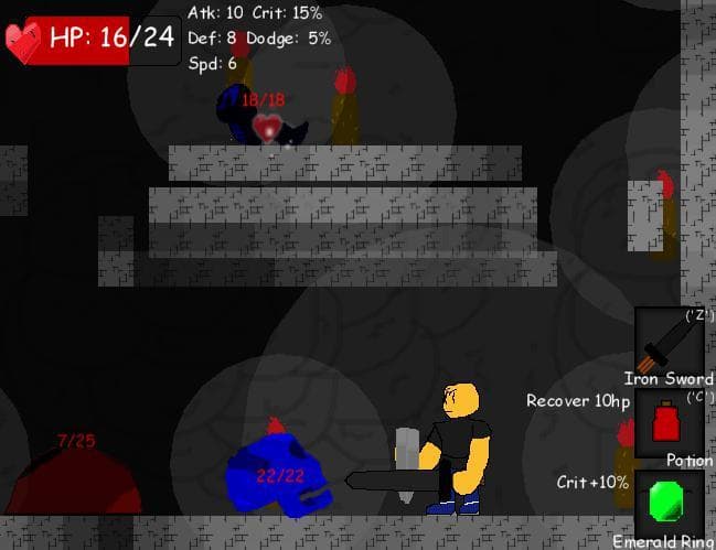 Dungeon of the Unknown(DEMO v0.3) screenshot 5
