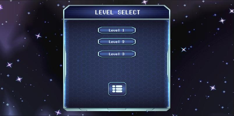 2D shooter Space Game