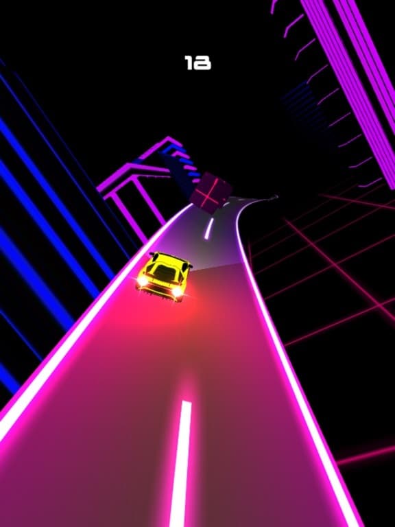 Night Rider - Cyberpunk Racer screenshot 4