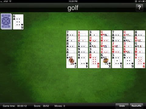 Solitaire - Golf screenshot 3
