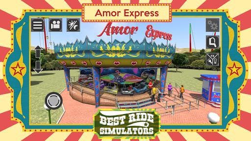 Love Express Simulator - Funfair Amusement Parks screenshot 2