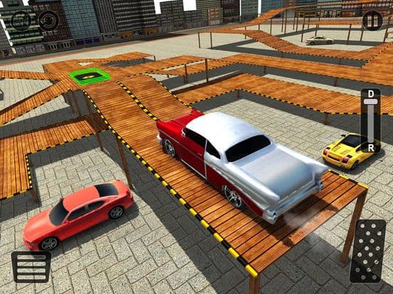 Classic Car Stunt Parking - Driving Simulator 2017 screenshot 3